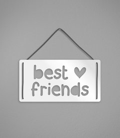 Plaquinha Best Friends - comprar online