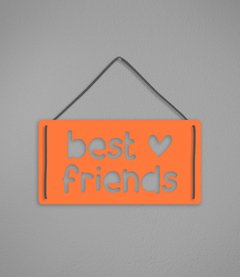 Plaquinha Best Friends