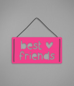 Plaquinha Best Friends - comprar online