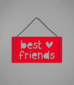 Imagem do Plaquinha Best Friends