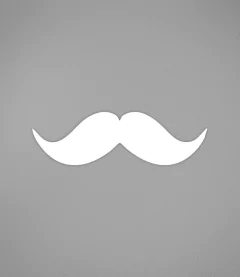 Acrílico Bigode - Pendurama Quadros e Artigos de Decoração