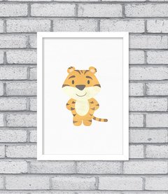 Quadro Tigre Aqua - loja online