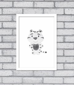 Quadro Tigre Aqua - loja online