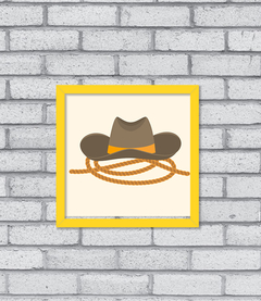 Quadro Chapéu de Cowboy