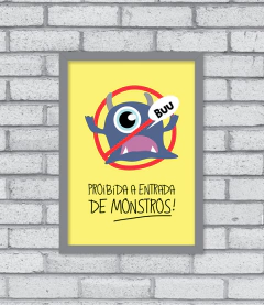 Quadro Monstros na internet