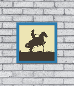 Quadro Cowboy - Pendurama Quadros e Artigos de Decoração