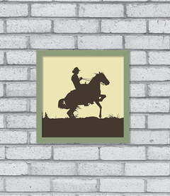 Quadro Cowboy - Pendurama Quadros e Artigos de Decoração