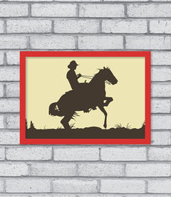 Quadro Cowboy na internet