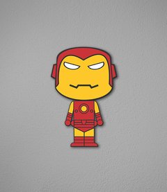 Placa Cute Homem de Ferro