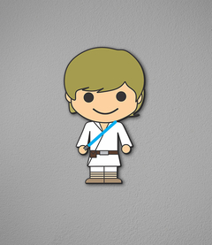 Placa Cute Luke Skywalker
