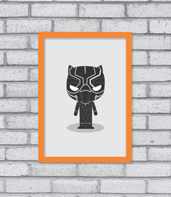 Quadro Cute Pantera Negra - Pendurama Quadros e Artigos de Decoração