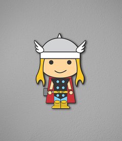 Placa Cute Thor