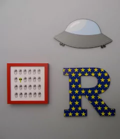 Placa Disco Voador - comprar online