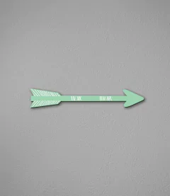 Placa Flecha - loja online