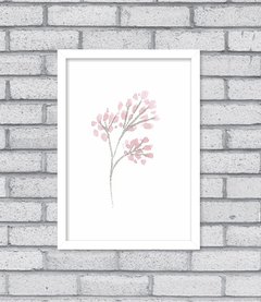 Quadro Flor Aquarela - loja online