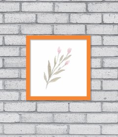 Quadro Flor Aquarela 2 - Pendurama Quadros e Artigos de Decoração