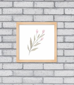 Quadro Flor Aquarela 2