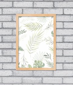 Quadro Folhagem Clean - comprar online