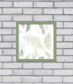 Quadro Folhagem Clean