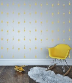 Adesivos Guitarras - Pendurama Quadros e Artigos de Decoração