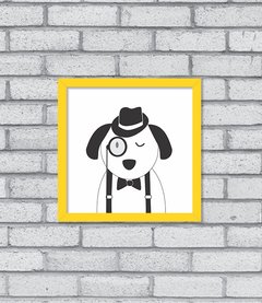 Quadro Hipster Puppy