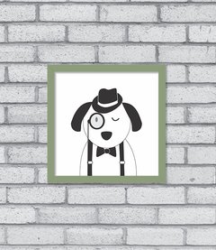 Quadro Hipster Puppy na internet