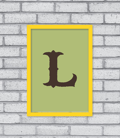 Quadro Inicial Cowboy - loja online