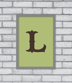 Quadro Inicial Cowboy - comprar online