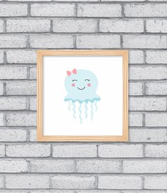 Quadro Jellyfish - Pendurama Quadros e Artigos de Decoração