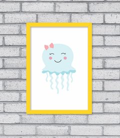 Quadro Jellyfish - Pendurama Quadros e Artigos de Decoração