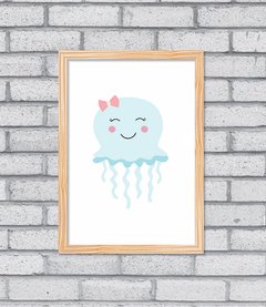 Quadro Jellyfish - Pendurama Quadros e Artigos de Decoração