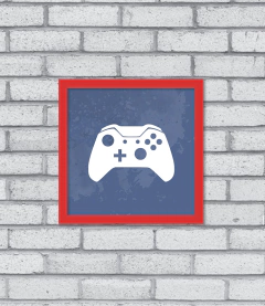 Quadro Joystick - Pendurama Quadros e Artigos de Decoração