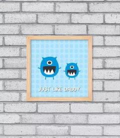 Quadro Just Like Daddy