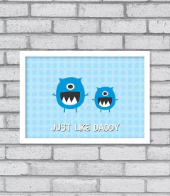Quadro Just Like Daddy - comprar online