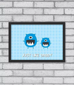 Imagem do Quadro Just Like Daddy