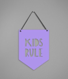 Imagem do Plaquinha Kids Rule