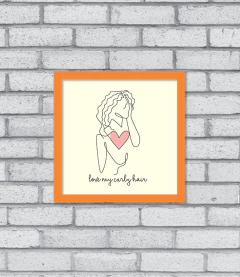 Quadro Curly Hair - Pendurama Quadros e Artigos de Decoração