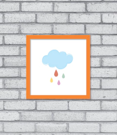 Quadro Chuva na internet