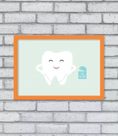 Quadro Floss - Pendurama Quadros e Artigos de Decoração