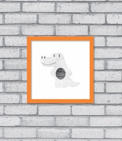 Quadro Jacaré Aqua - loja online