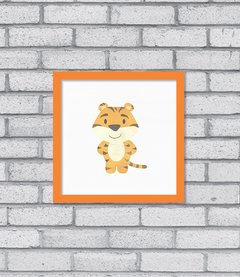 Quadro Tigre Aqua - Pendurama Quadros e Artigos de Decoração