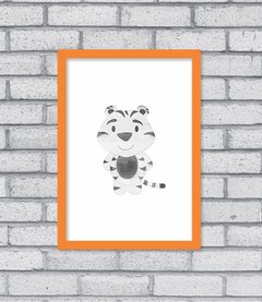 Quadro Tigre Aqua