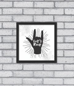 Quadro Let's Rock - comprar online