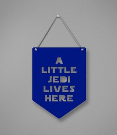 Plaquinha Little Jedi em Acrílico - comprar online