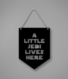 Plaquinha Little Jedi em Acrílico - comprar online