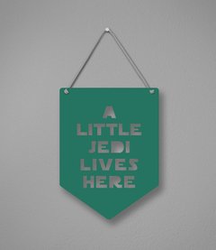 Plaquinha Little Jedi em Acrílico - loja online
