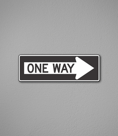 Placa One Way