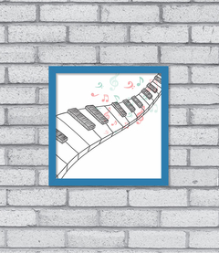 Quadro Piano - comprar online