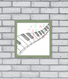 Quadro Piano na internet