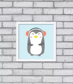 Quadro Pinguim